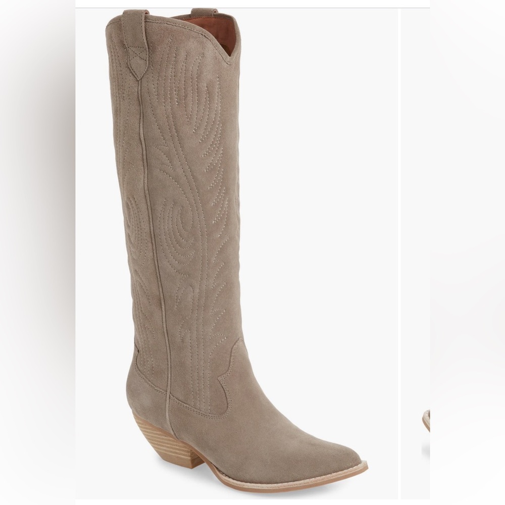 Jeffrey Campbell Calvera Knee High Cowboy Boots